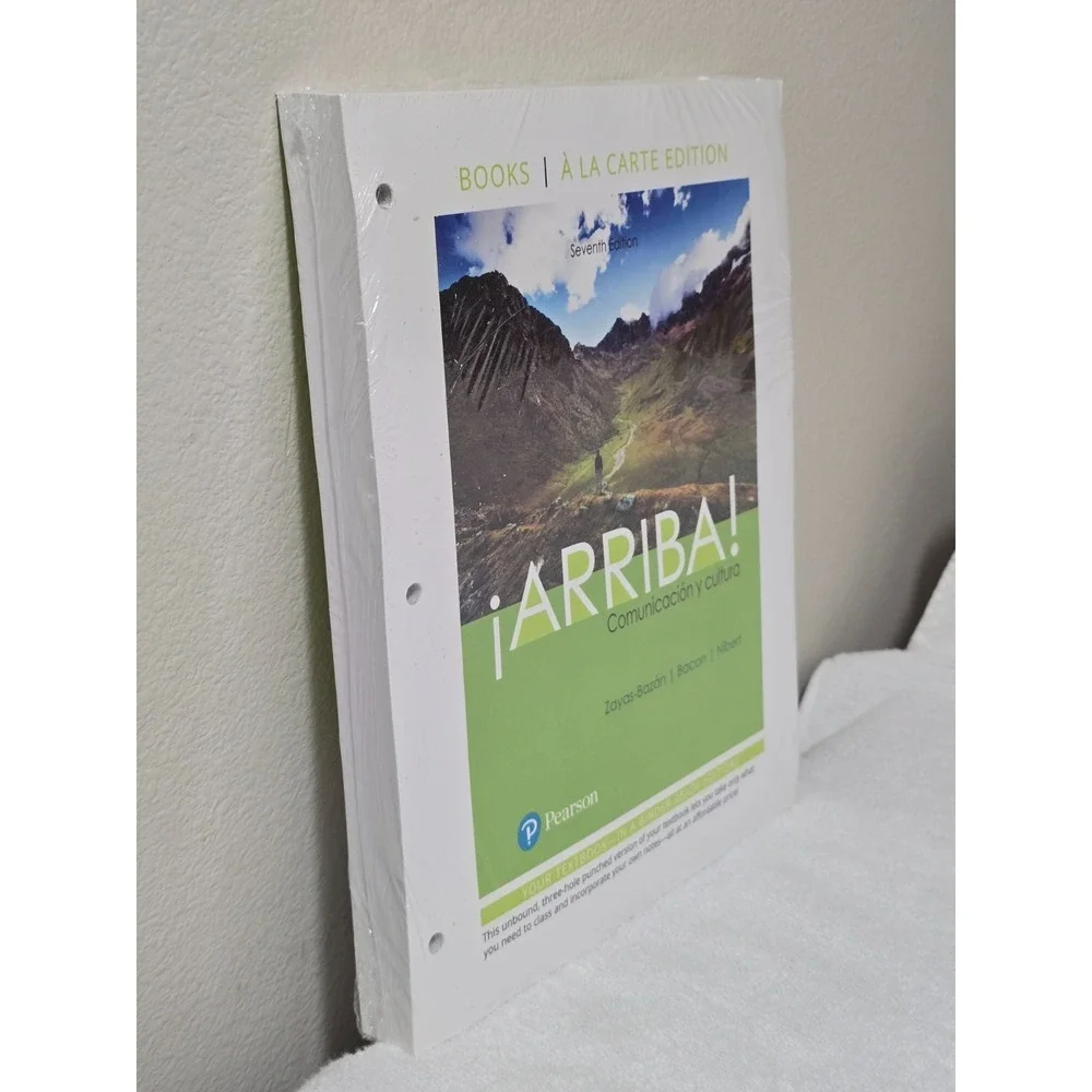 Pearson ¡Arriba! Comunicación y Cultura 7th Edition New